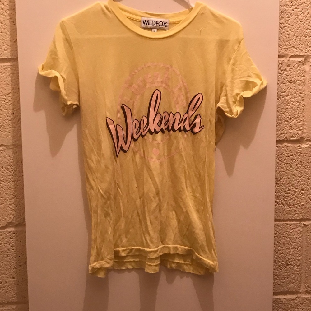 Wildfox weekends t-shirt